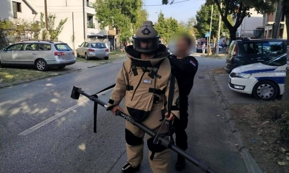 (FOTO)Policija se oglasila povodom pronađenih ručnih bombi u lokalu u Daničićevoj ulici u Kragujevcu