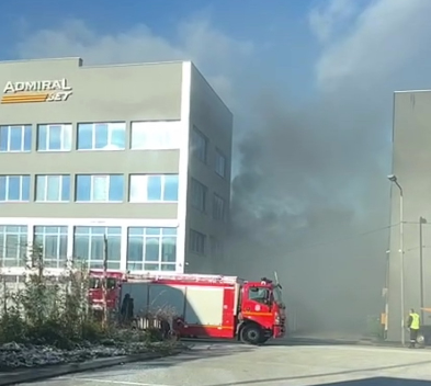 Požar na objektu Admiral bet-a
