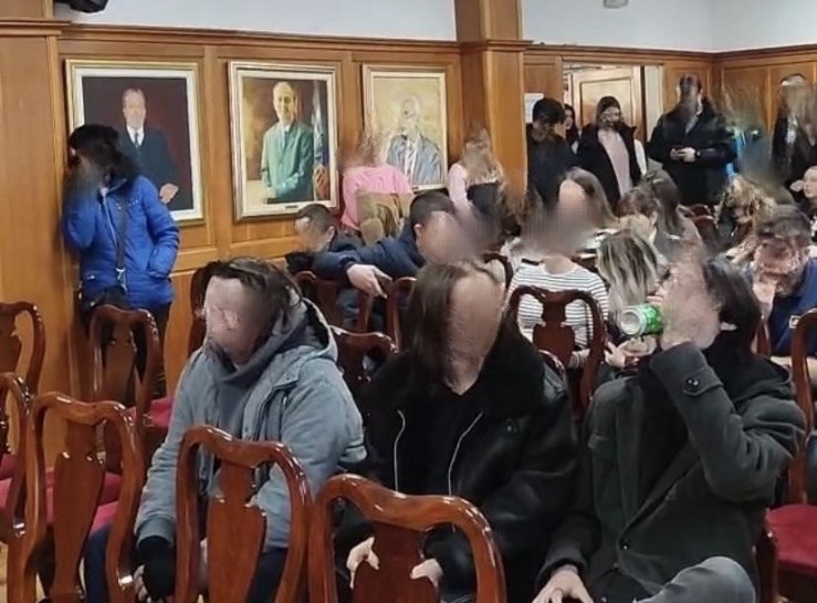 Neprimereno ponašanje studenata u Rektoratu
