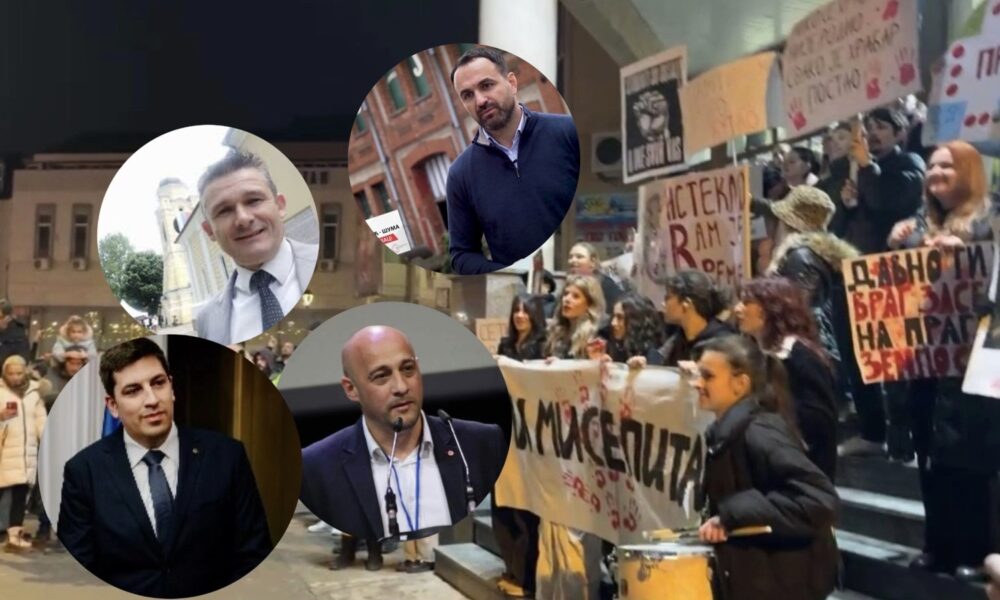 UŽIVO:Studentski protest “Nećete nas gaziti“VOĐE OPOZICIJE U KRAGUJEVCU POKUŠALE UPAD U RTK