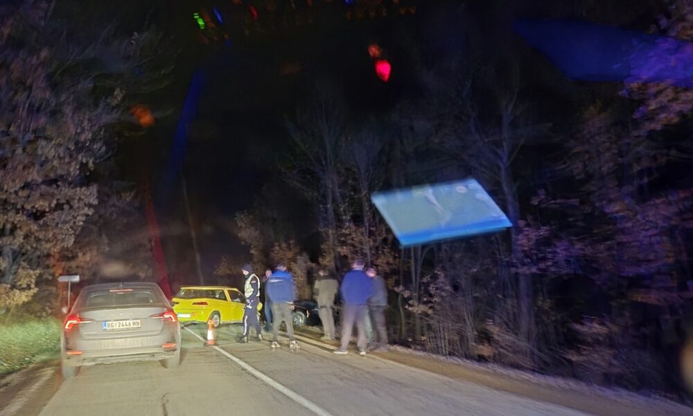 Sudar dva automobila kod Prekopeče: Uviđaj u toku, saobraćaj usporen