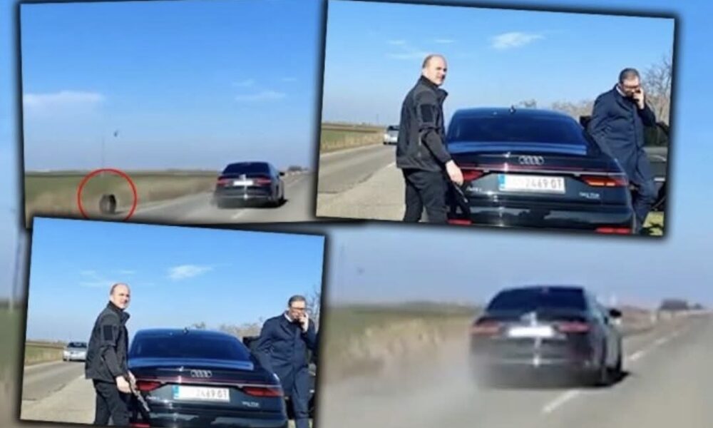 Evo šta se zaista dogodilo sa automobilom u kojem je bio Aleksandar Vučić