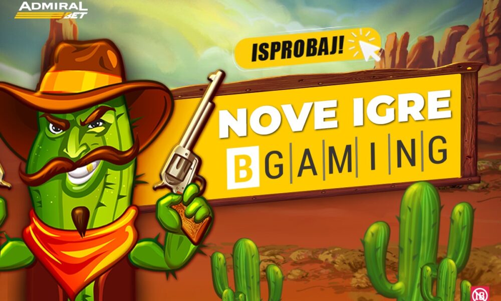 BGAMING SLOTOVI SU STIGLI U ADMIRALBET – DOBRODOŠLI U SVET INOVACIJE!