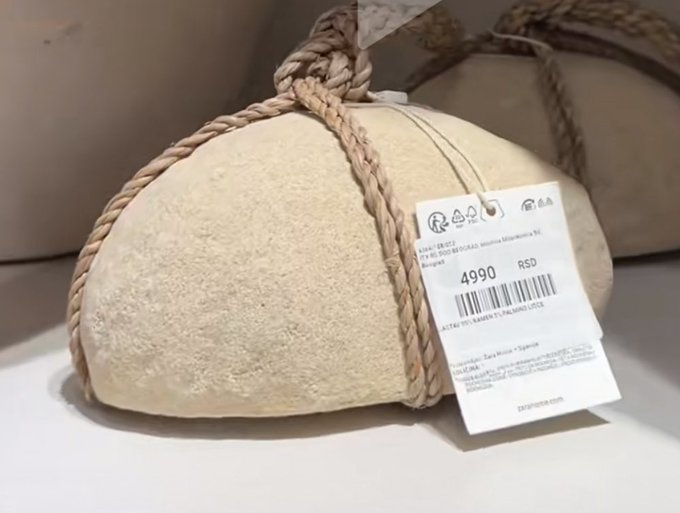 Zara Home u centru pažnje zbog neobičnog proizvoda: Kamen kao držač za vrata izazvao lavinu komentara
