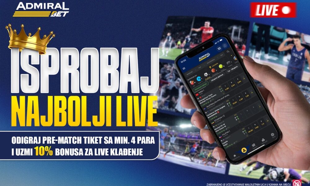 SVE JE BOLJE UŽIVO – ISKORISTITE BONUS OVOG VIKENDA!