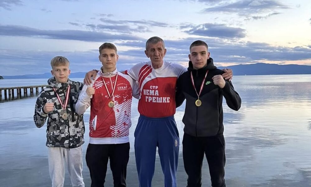 Tri medalje za boksere „Lukača“ u Ohridu – sjajan uspeh kragujevačkog kluba na međunarodnoj sceni