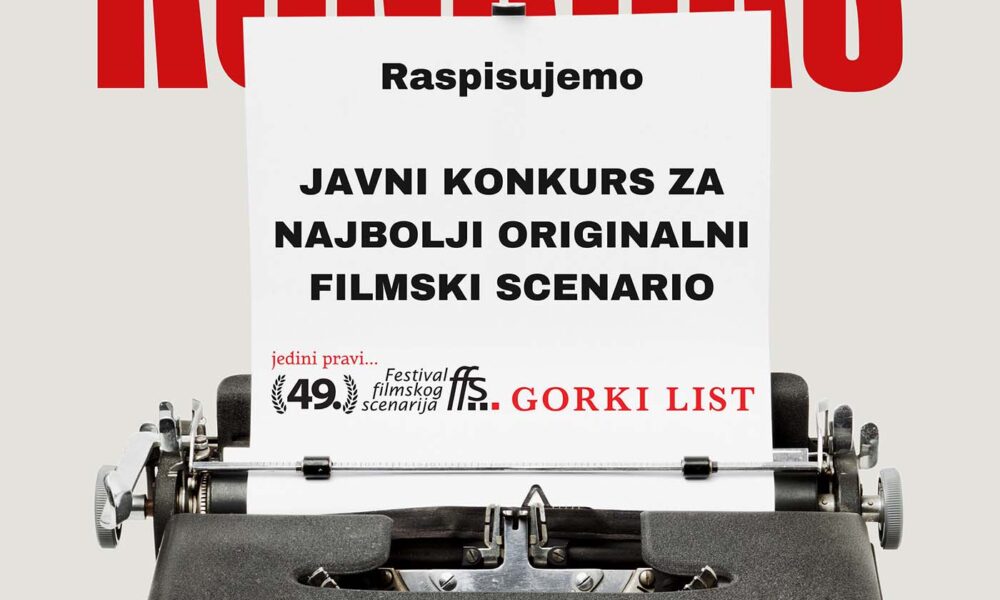 Javni konkurs za finansiranje projekata: „Najbolji originalni scenario”