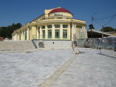Uređenje platoa ispred Zelene pijace „Centar“ u završnoj fazi