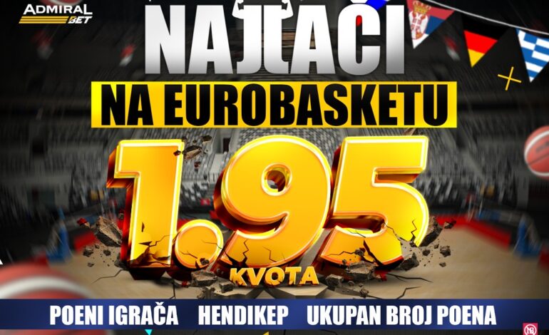 EVROBASKET NA POMOLU – ORLOVI KREĆU U POHOD NA ZLATO