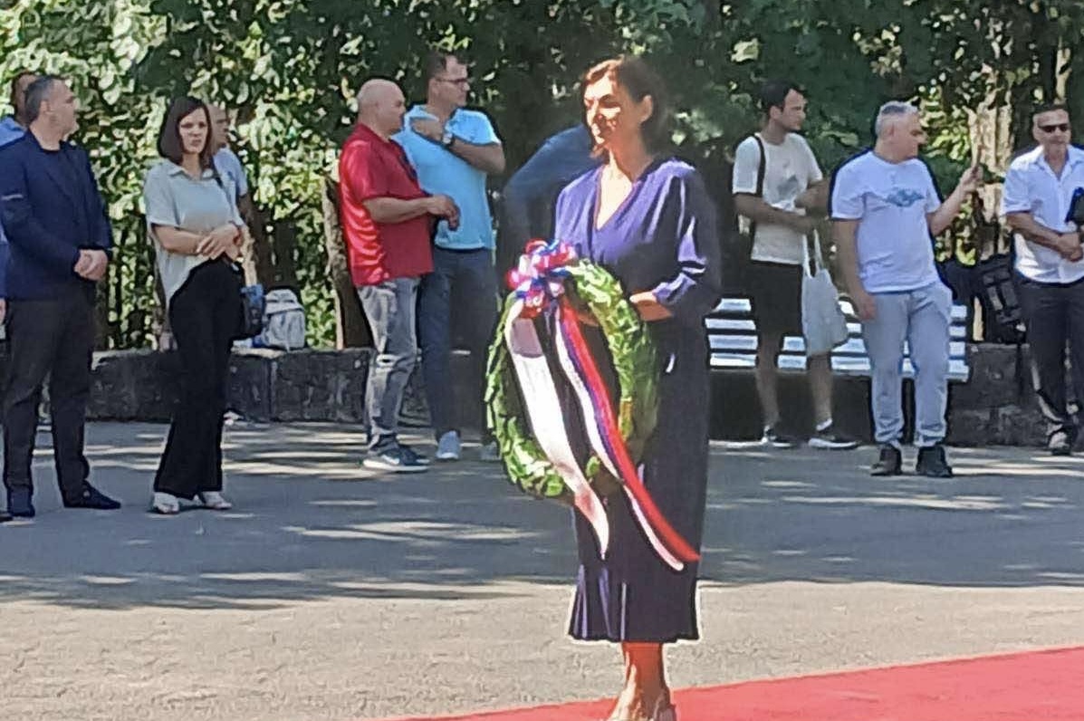 Predsednica Topole odala počast kralju Petru I na Oplencu