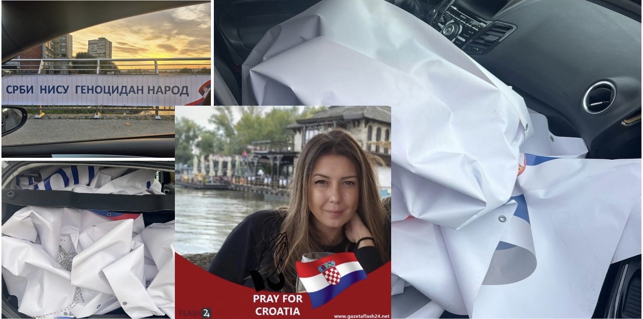 Pravo lice Aleksandre Kostić: Hrvatska obeležja na fotografiji i uklanjanje poruka „Srbi nisu genocidan narod“