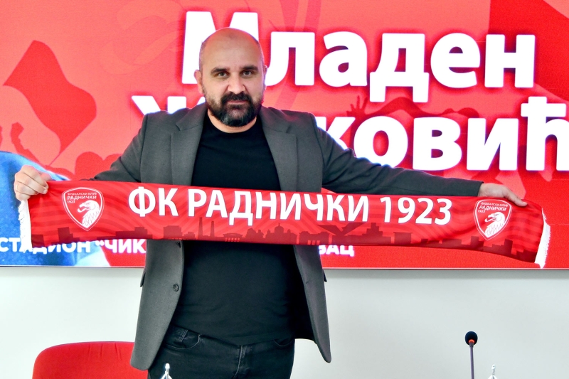 Mladen Žižović novi trener Radničkog 1923