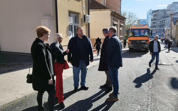 Završni radovi na asfaltiranju ulica Ljube Tadića i dr Zorana Đinđića