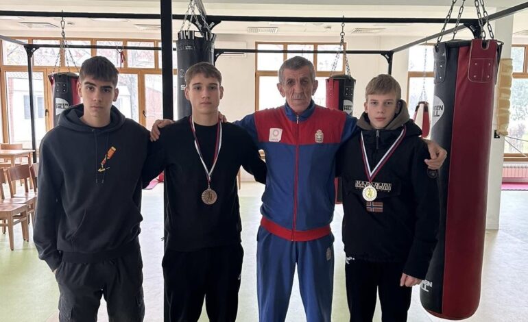 Veliki uspeh bokserskog kluba “Lukač” – srebro i bronza na Prvenstvu Srbije