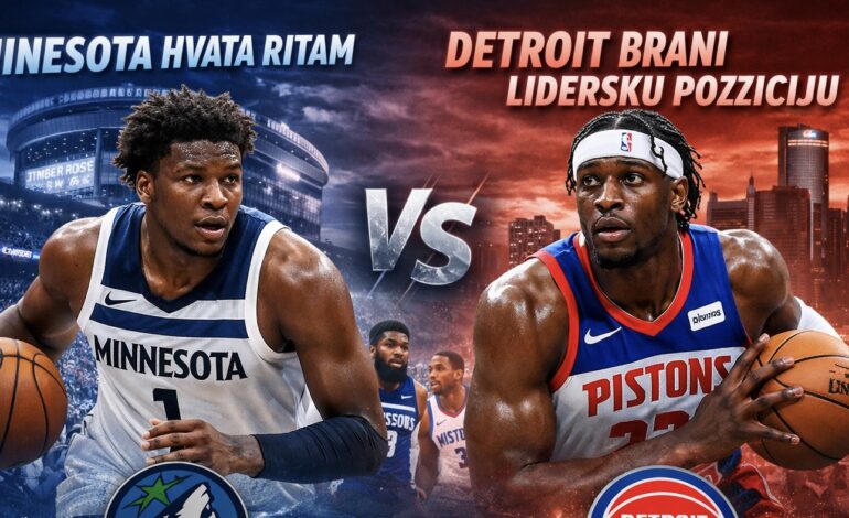 MINESOTA HVATA RITAM, DETROIT BRANI LIDERSKU POZICIJU