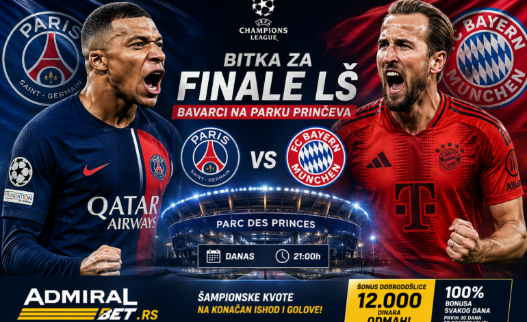 BITKA ZA FINALE LŠ – BAVARCI NA PARKU PRINČEVA