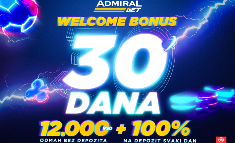 MESEC DOBRODOŠLICE – BONUS KOJI TRAJE 30 DANA