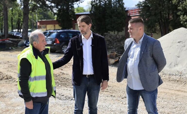 Dašić i Rašković obišli završne radove: Kragujevac dobija moderno letnje kupalište