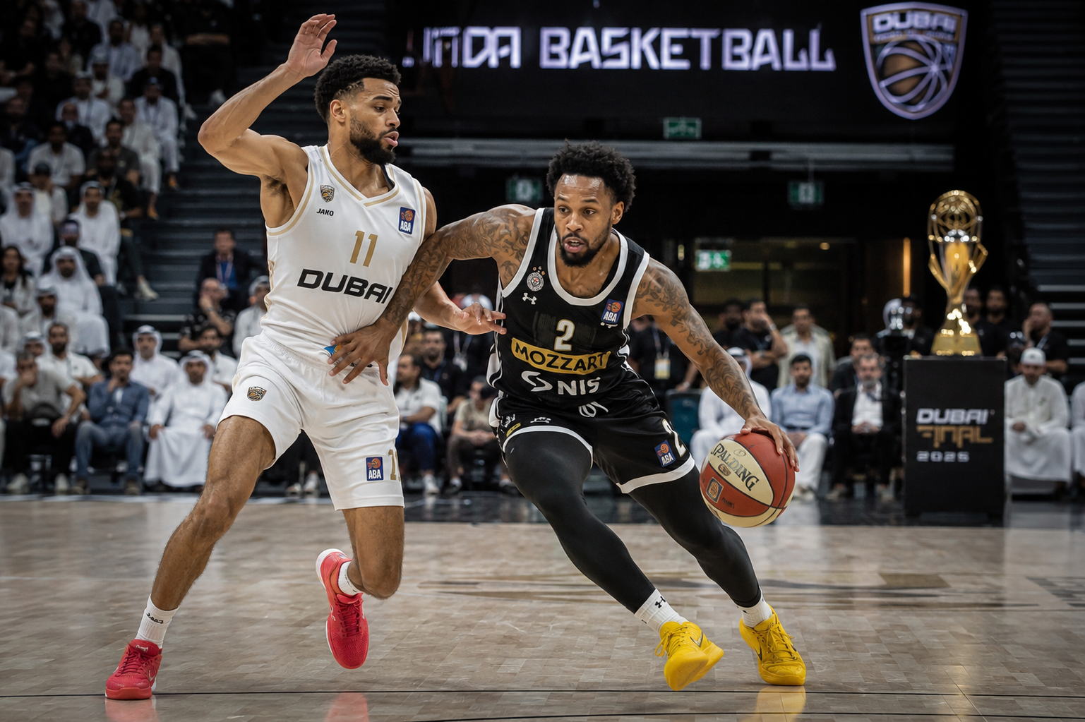 FINALE ABA LIGE: PARTIZAN JURI IZJEDNAČENJE U DUBAIJU