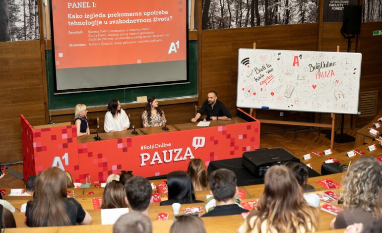 Konferencija #BoljiOnline PAUZA: Da li smo danas više online ili zaista tu?