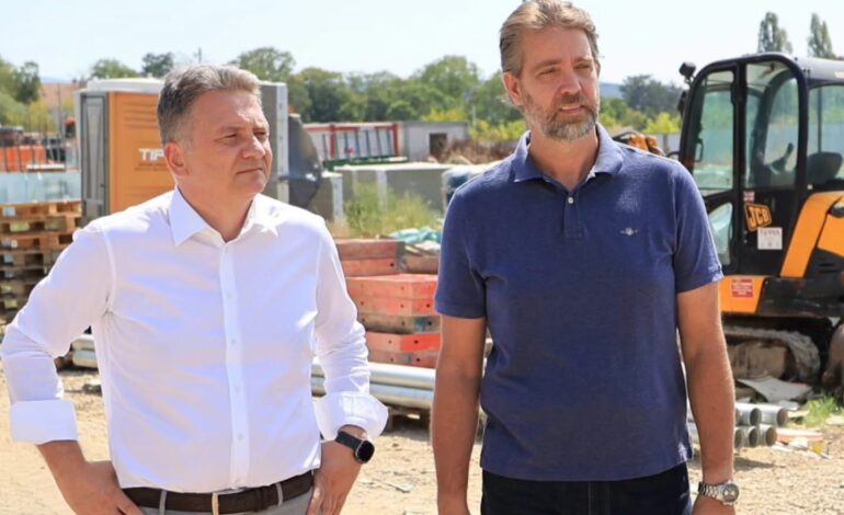 Dašić i Mihailo Jovanović obišli Inovacioni distrikt: Prva zgrada pred završetkom, stižu velike svetske IT kompanije