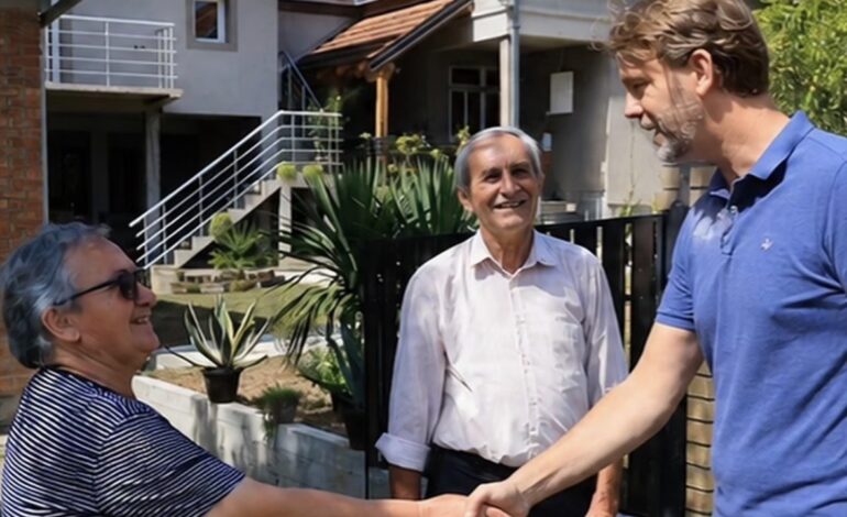 Gradonačelnik Dašić obišao domaćinstvo Jovanovića: „Podrška mora da stigne do ljudi koji žive od svog rada i zemlje“
