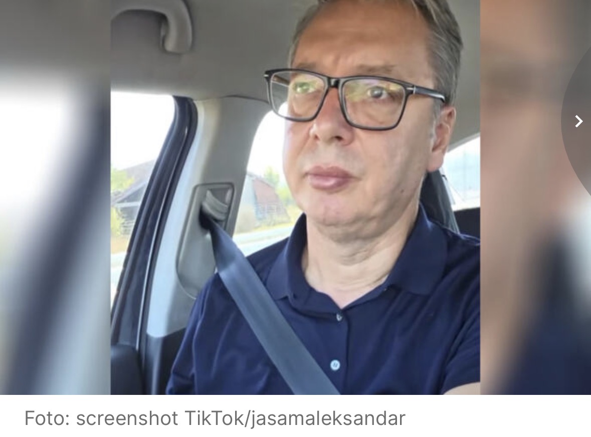 Vučić tokom vožnje novom obilaznicom oko Kragujevca govorio o političkim planovima: „Ne smeju funkcioneri da ne čuju svoj narod“