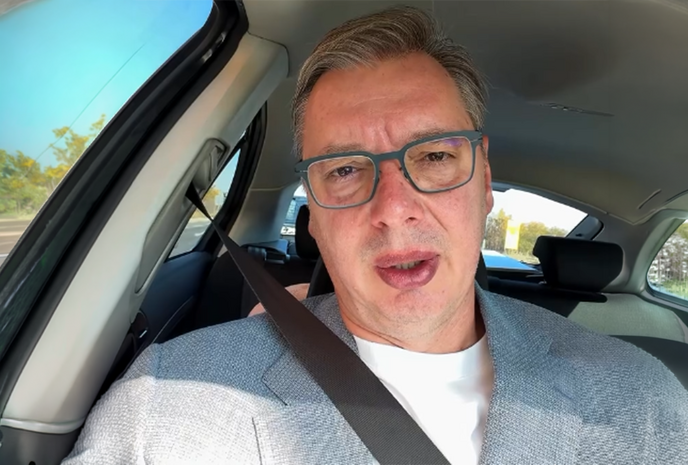 Vučić krenuo u obilazak Šumadije pred veliki skup u Kragujevcu: „Divno je obilaziti Šumadiju“
