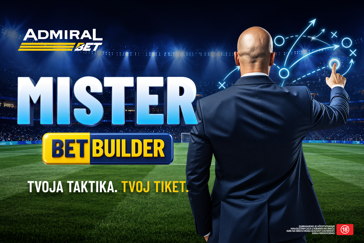 BETBUILDER JE STIGAO U ADMIRALBET – NAPRAVITE OPKLADU PO SVOJOJ MERI