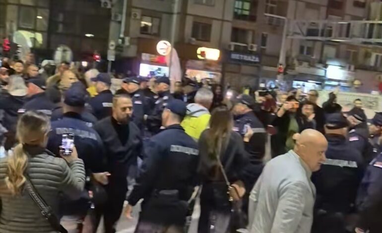 JUČE NJIH NIKO NIJE OMETAO, A VEČERAS SU DOŠLI NAPRAVE HAOS: Blokaderi izazvali haos kod Velikog parka u Kragujevcu