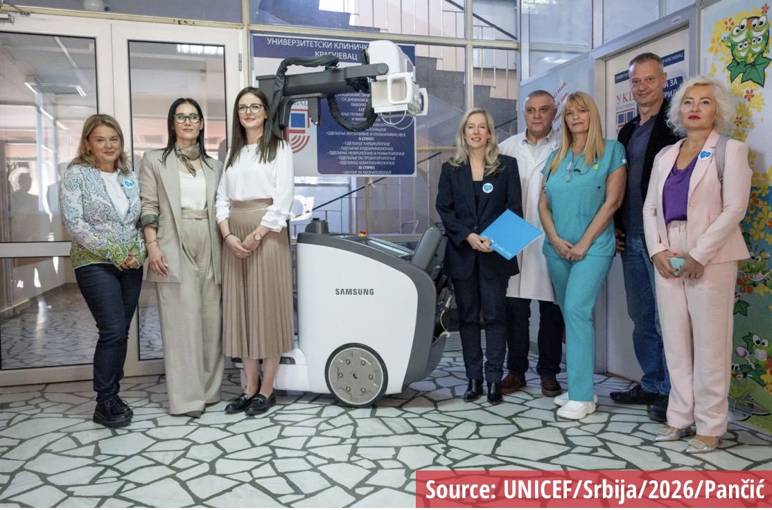 VELIKA DONACIJA ZA NAJMLAĐE PACIJENTE: Neonatologija UKC Kragujevac dobila mobilni rendgen vredan 12 miliona dinara