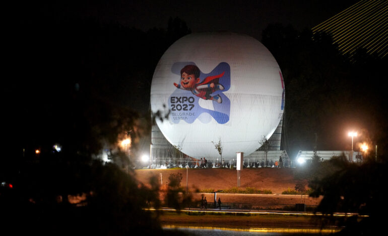 Beograd dobija novu turističku atrakciju: Panoramski balon u bojama EXPO 2027 poleće u nedelju